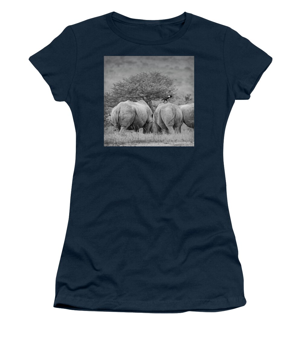 Big 5 Women's T-Shirt featuring the photograph End of the Day by Maresa Pryor-Luzier