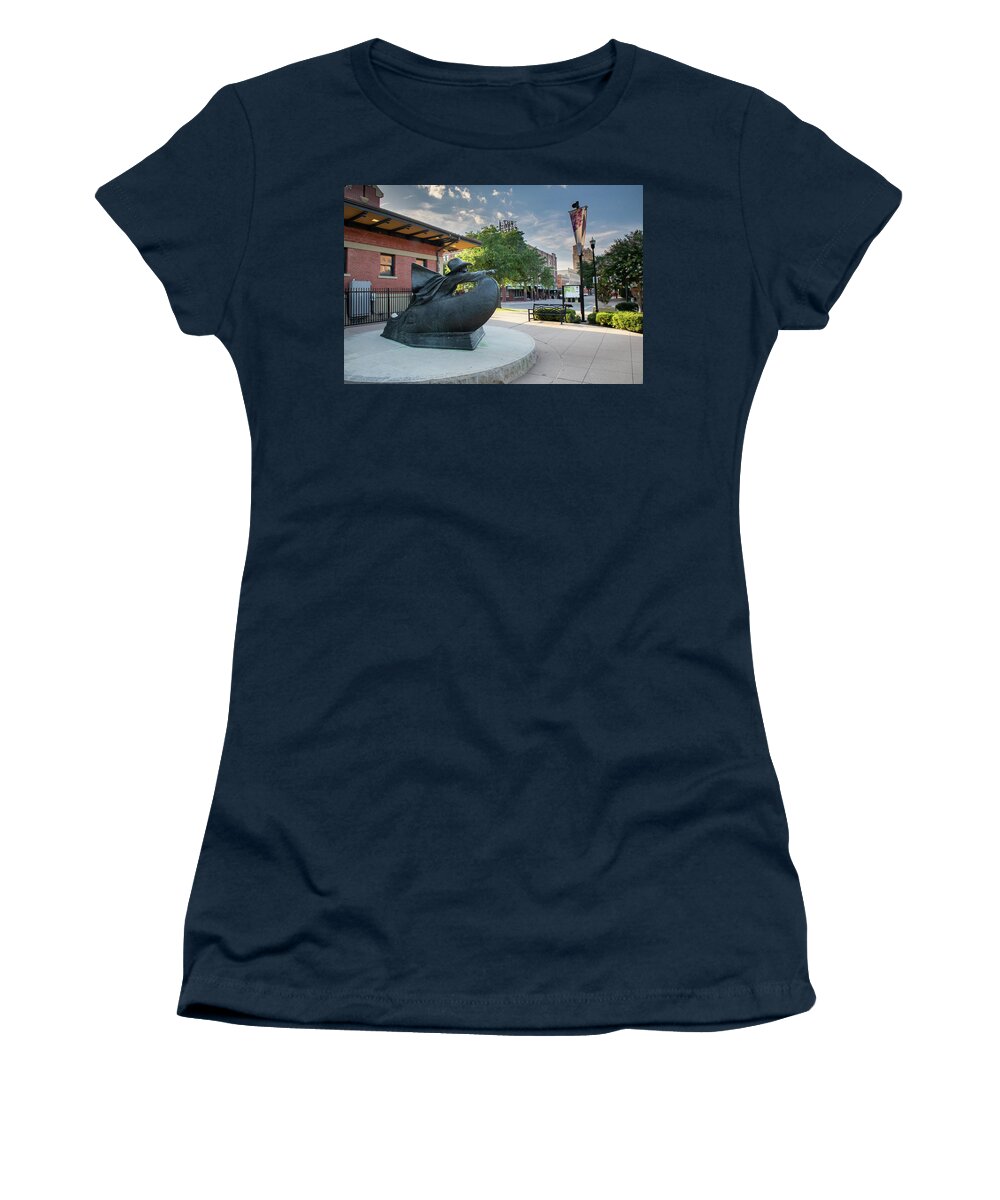 Park Women's T-Shirt featuring the photograph Everman Park by Steve Templeton