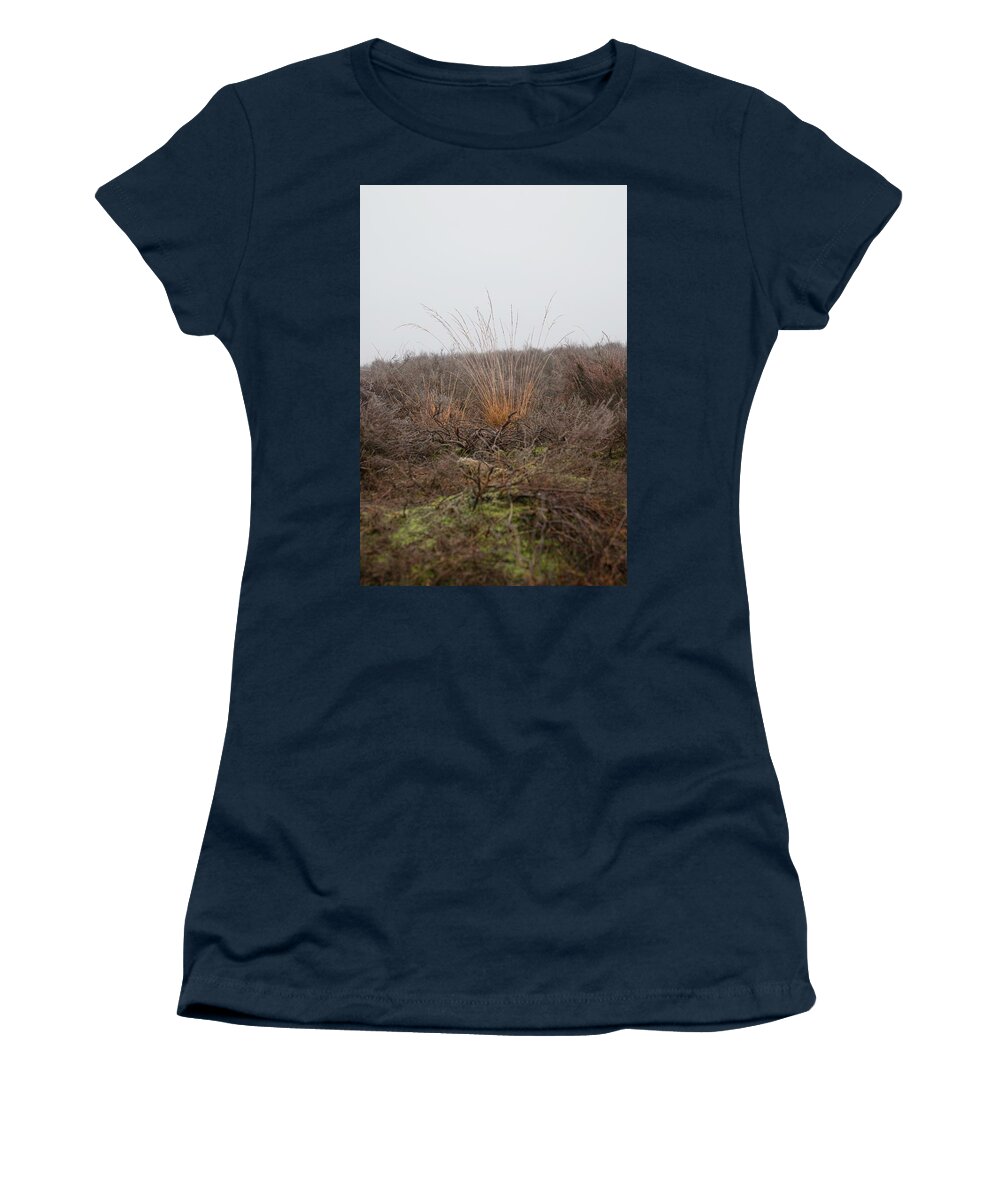 Alone Women's T-Shirt featuring the photograph Faces Of Maasduinen 20 by Jaroslav Buna
