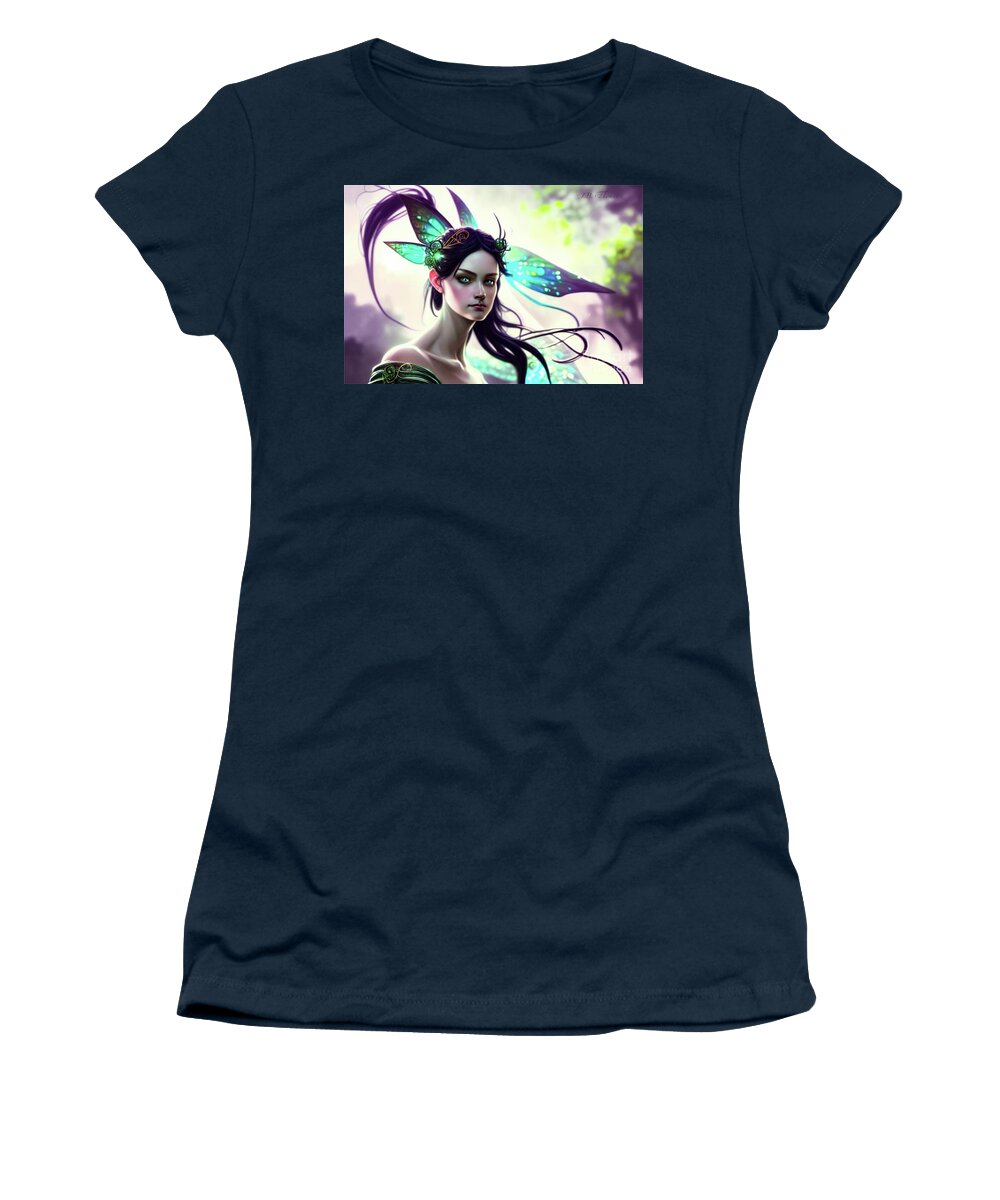 Fairy Women's T-Shirt featuring the digital art Fairy Queen 5 by JB Thomas