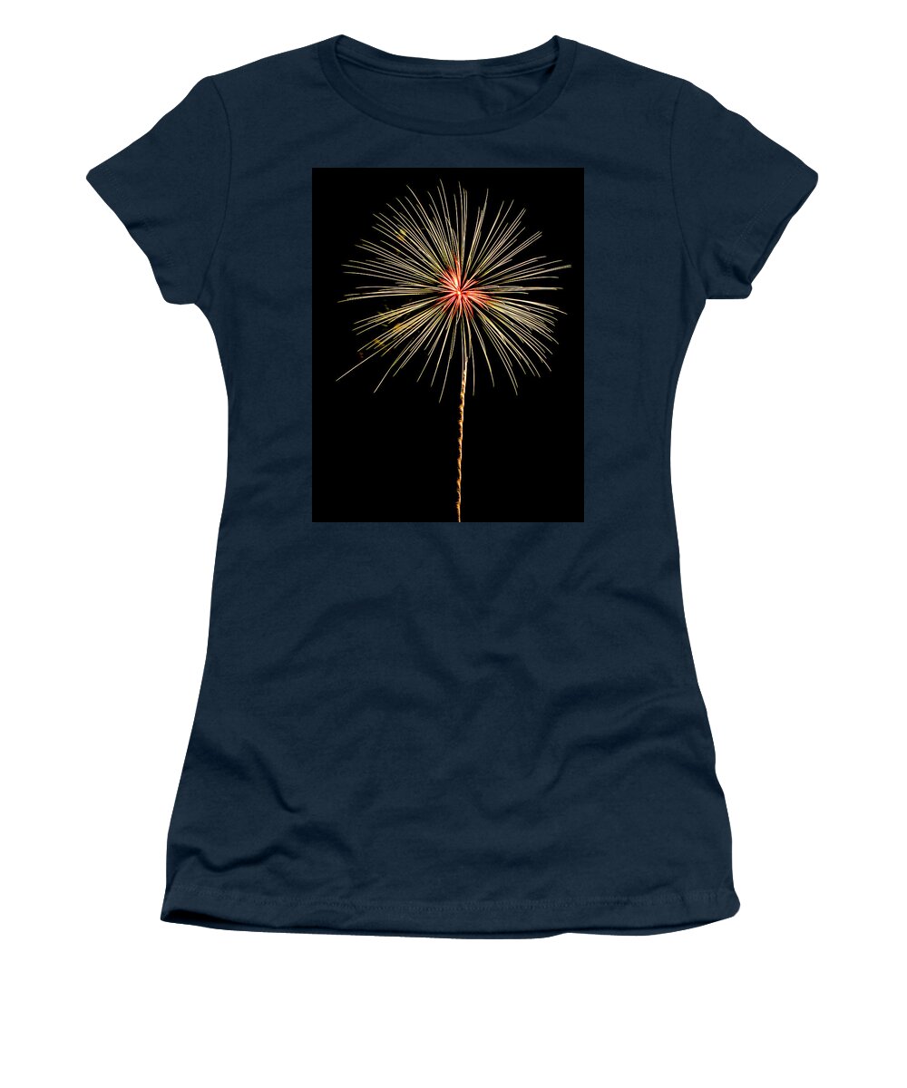 Firework Women's T-Shirt featuring the photograph Flower Explosion  by Kevin Lane