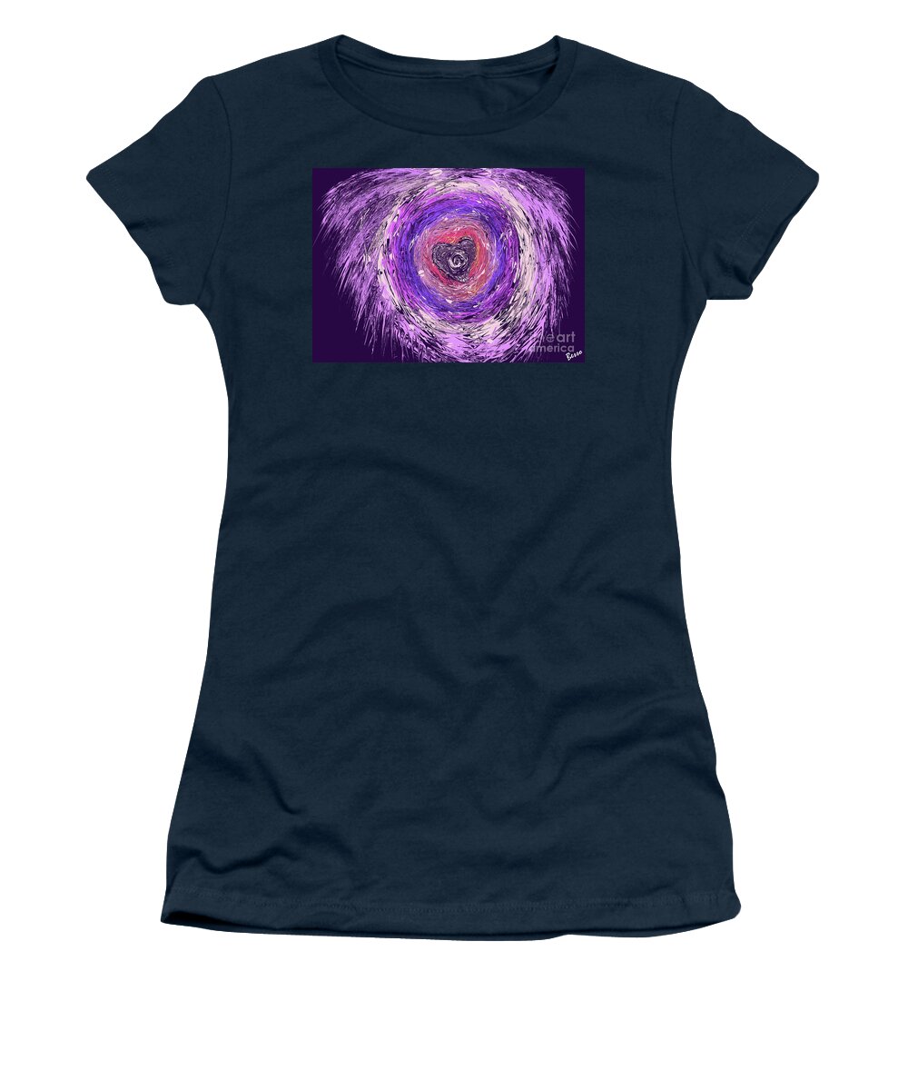 Flower Women's T-Shirt featuring the digital art Flower Power by Mars Besso