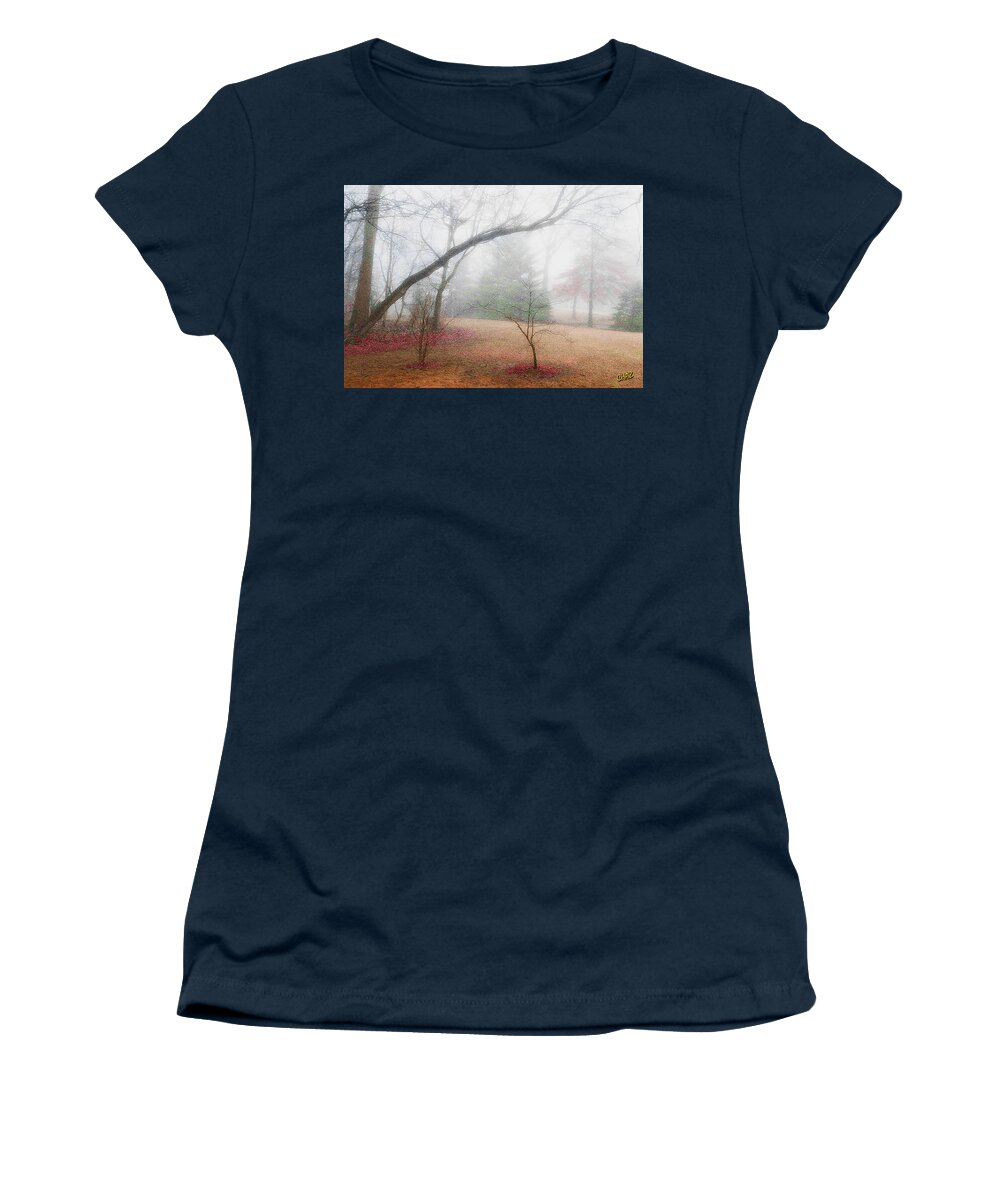Fog Women's T-Shirt featuring the photograph Foggy Morning 6 by CHAZ Daugherty