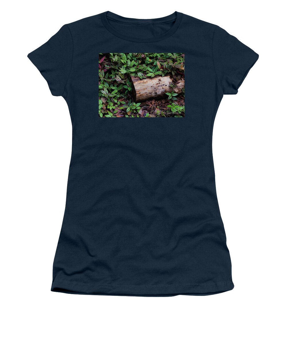 Zebrina Pendula Women's T-Shirt featuring the photograph Forest Floor by Neala McCarten