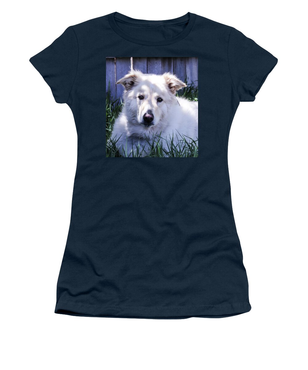 Franco Mask Women's T-Shirt featuring the photograph Franco 1 by Sandra Dalton