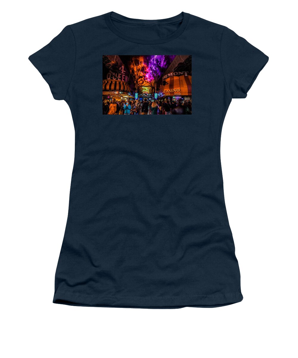  Women's T-Shirt featuring the photograph Fremont Experience Part 2 by Rodney Lee Williams