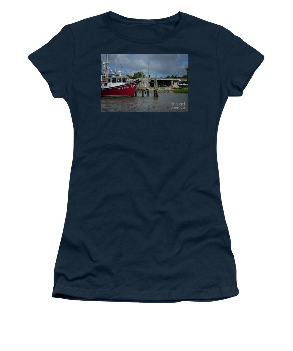 Gamecocks Women's T-Shirt featuring the photograph Gamecocks - His and Hers by Dale Powell