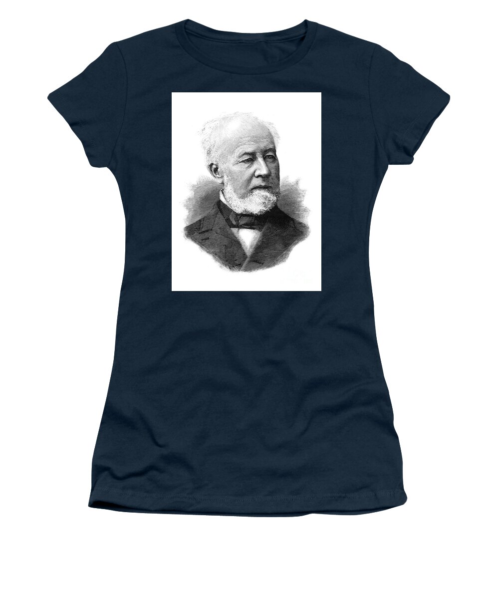 1885 Women's T-Shirt featuring the drawing George V N Lothrop by Granger