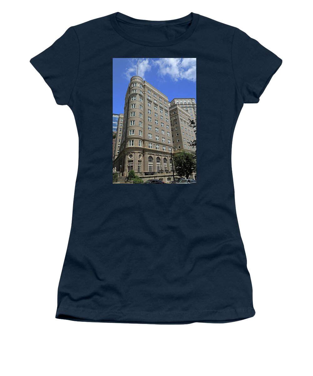 Hotel Women's T-Shirt featuring the photograph Georgian Terrace Hotel - Atlanta, Ga. by Richard Krebs