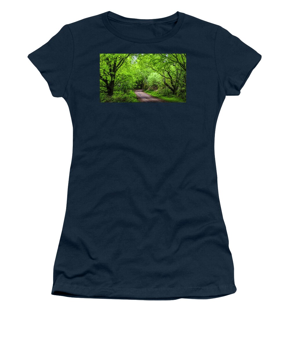 Green Women's T-Shirt featuring the photograph Glorious Green by Chris Boulton
