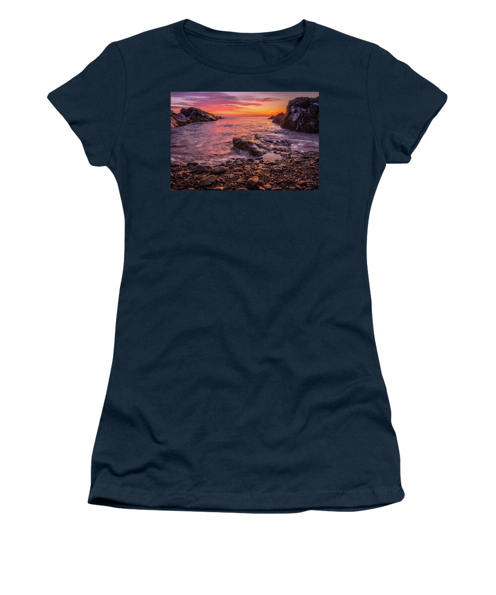 Bay Women's T-Shirt featuring the photograph Gold Coast. by Jeff Sinon