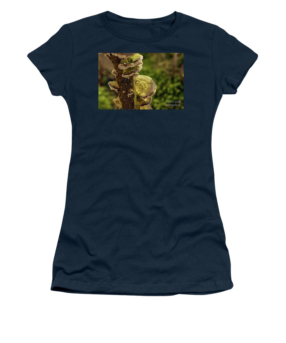 Affinity Photo Women's T-Shirt featuring the photograph Hen-of-the-wood by Pics By Tony
