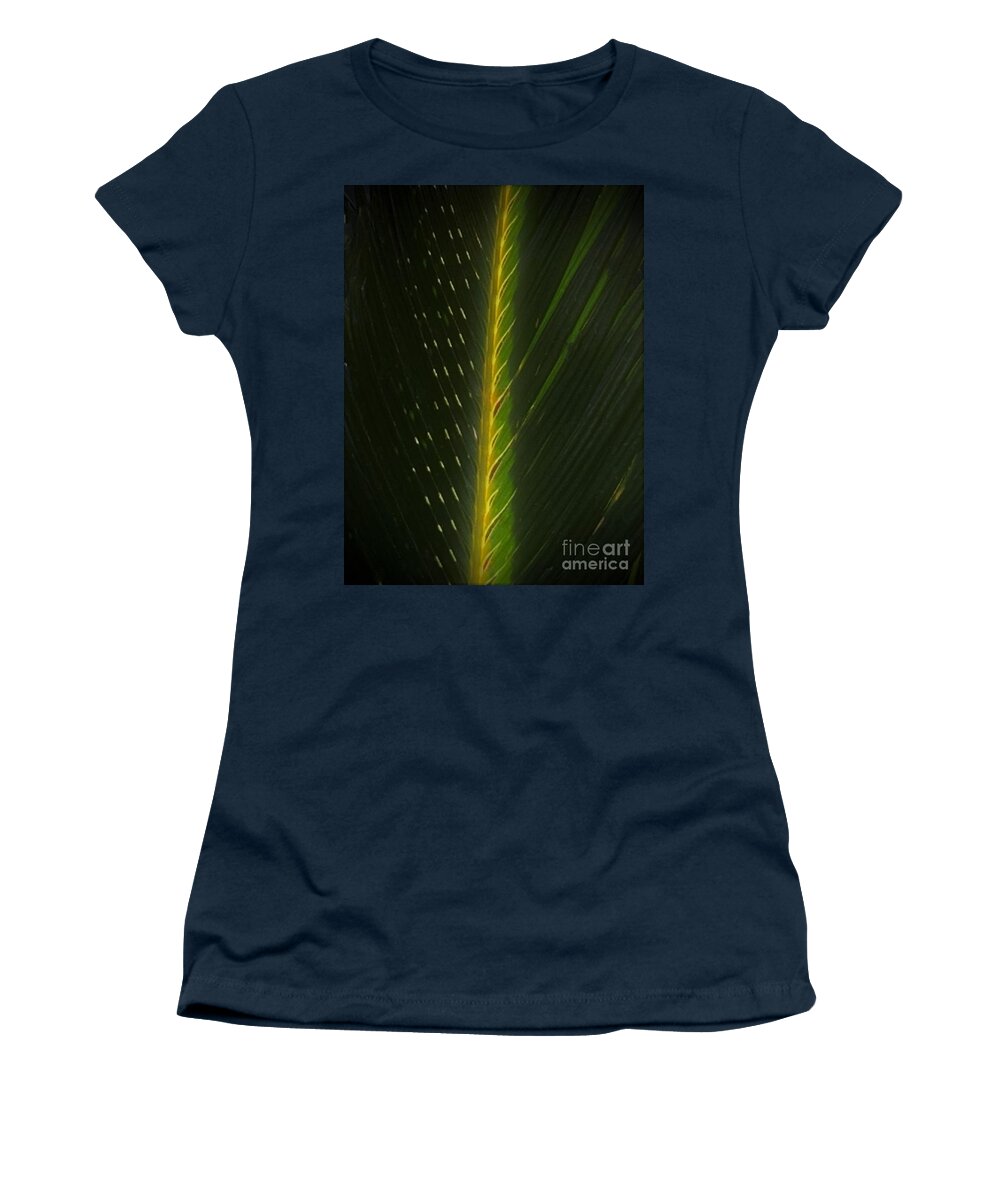 Palm Women's T-Shirt featuring the photograph Hosanna by Tiesa Wesen