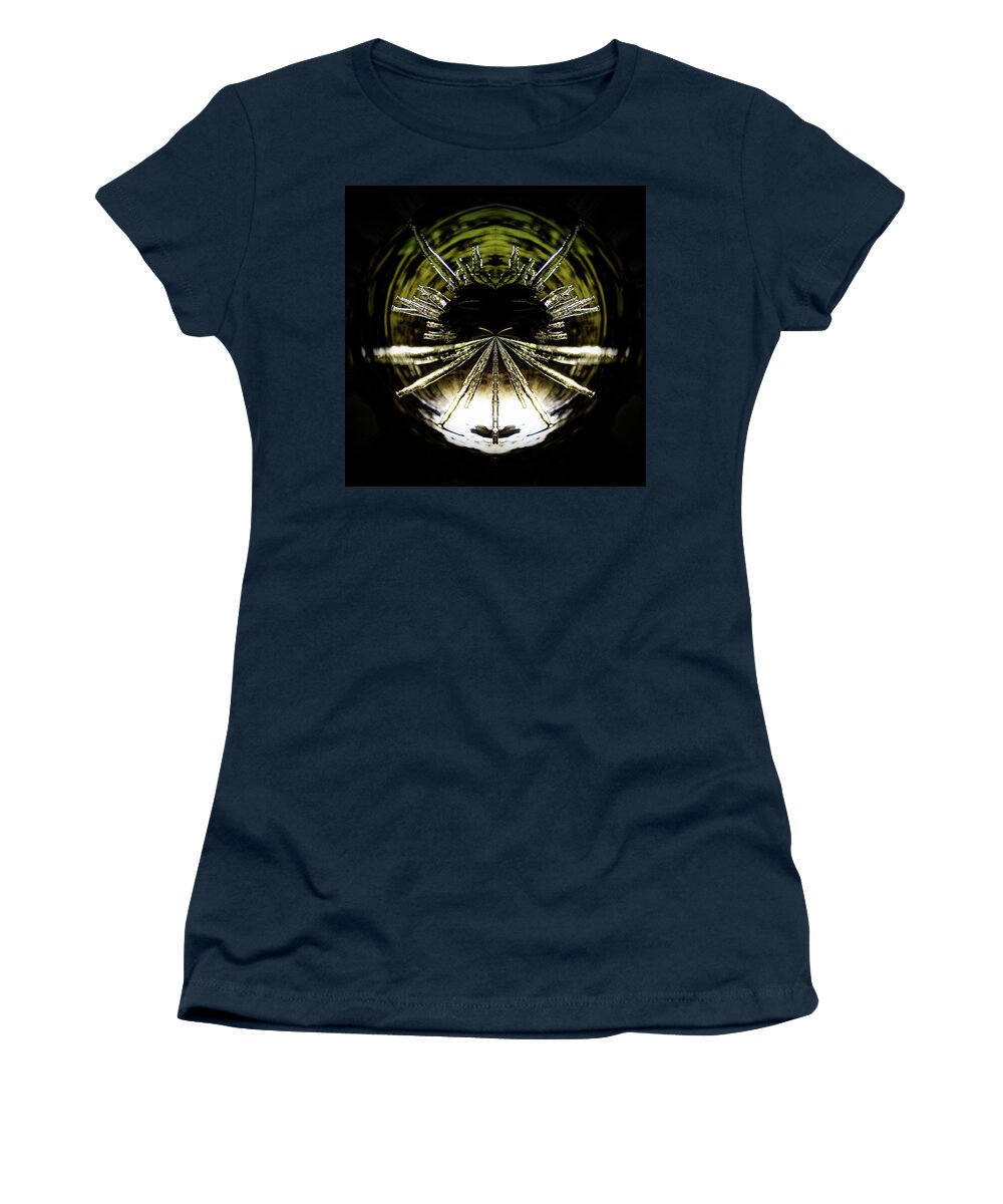 Journey Women's T-Shirt featuring the digital art Icicle Dragon by Pelo Blanco Photo