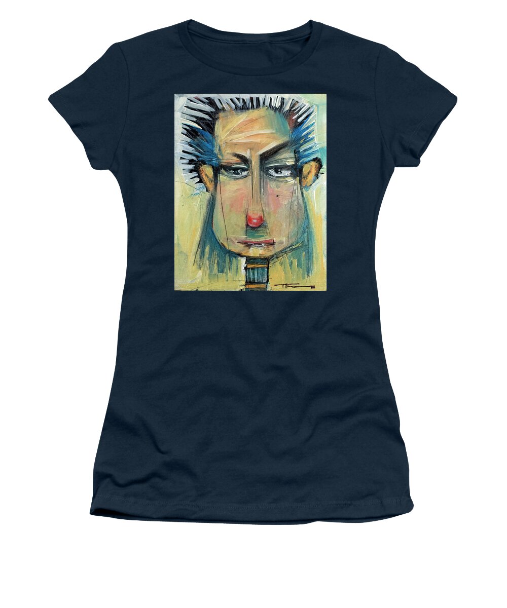 Imogene Women's T-Shirt featuring the painting Imogene by Tim Nyberg