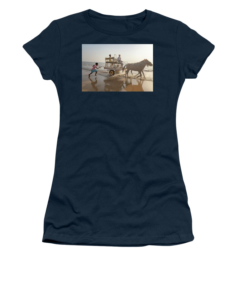 Photography Women's T-Shirt featuring the photograph In Pursuit by Craig Boehman