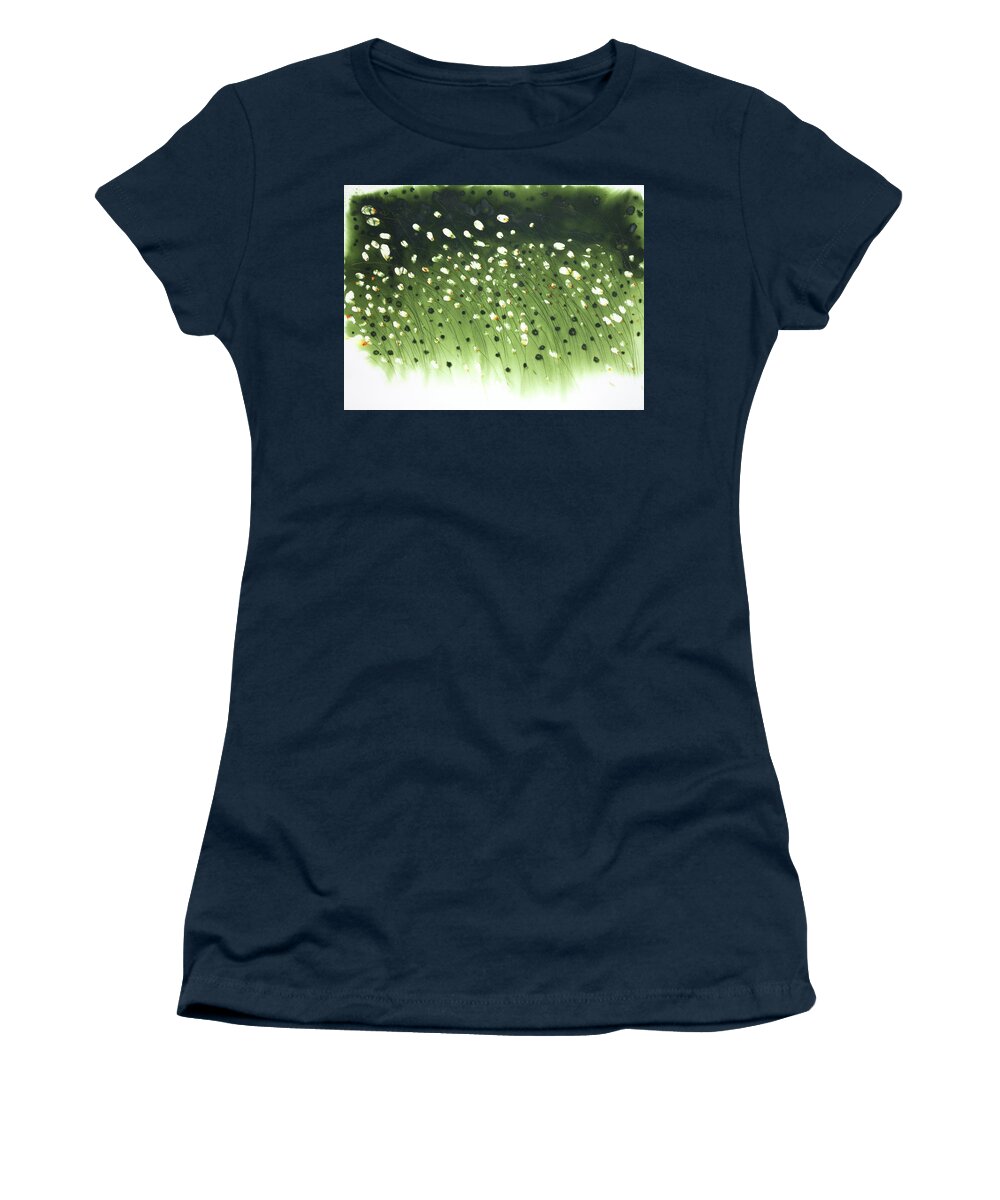  Women's T-Shirt featuring the painting 'In the Breeze 2' by Petra Rau