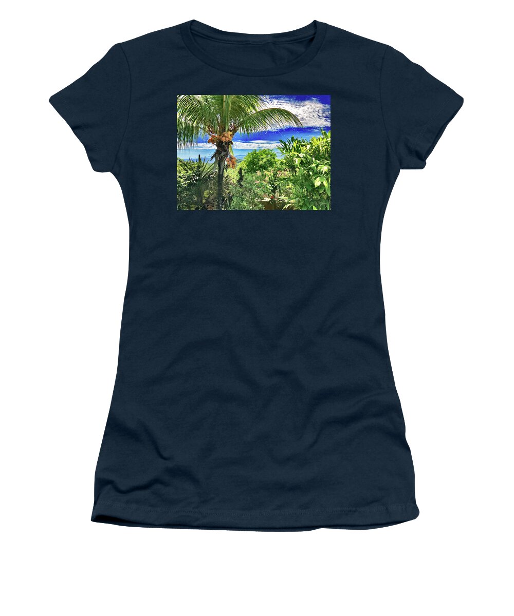 Jamaican Women's T-Shirt featuring the photograph Jamaican Jungle by GW Mireles