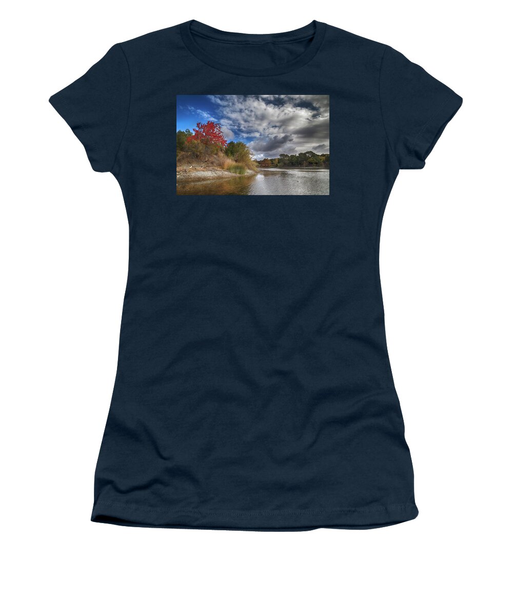 Niles Community Park Women's T-Shirt featuring the photograph Just Believe by Laurie Search