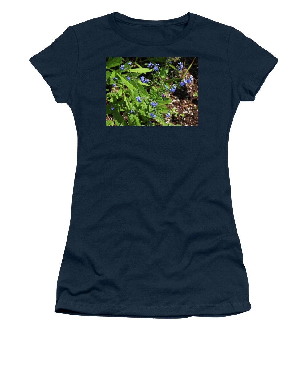 Flowers Women's T-Shirt featuring the photograph Legerement by Hatin Josee