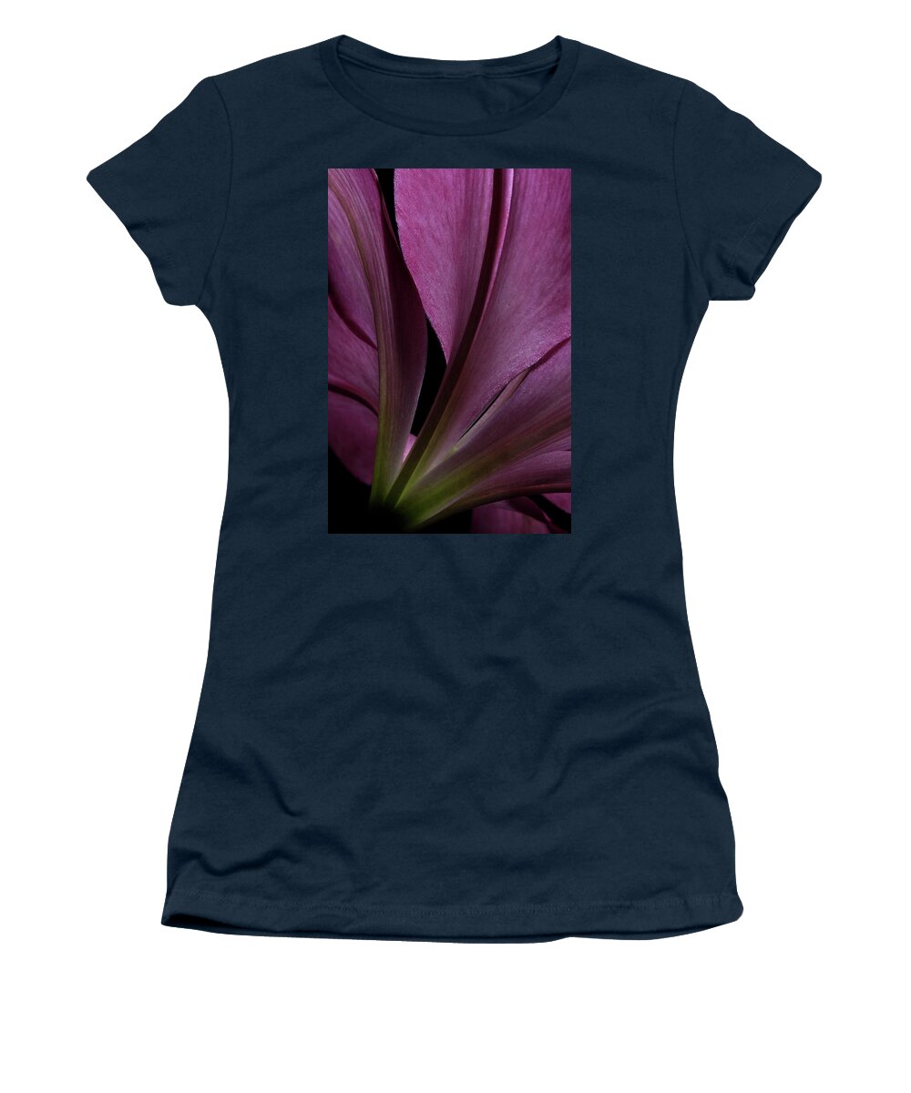Botanical Women's T-Shirt featuring the photograph Lily 4148 by Julie Powell