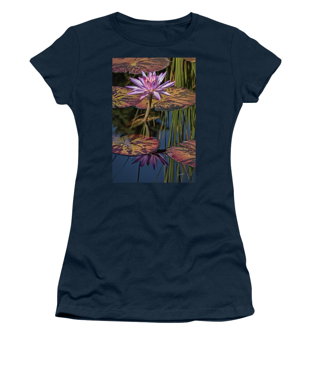 Tropical Lily Pamela Women's T-Shirt featuring the photograph Lily Pamela by Jurgen Lorenzen