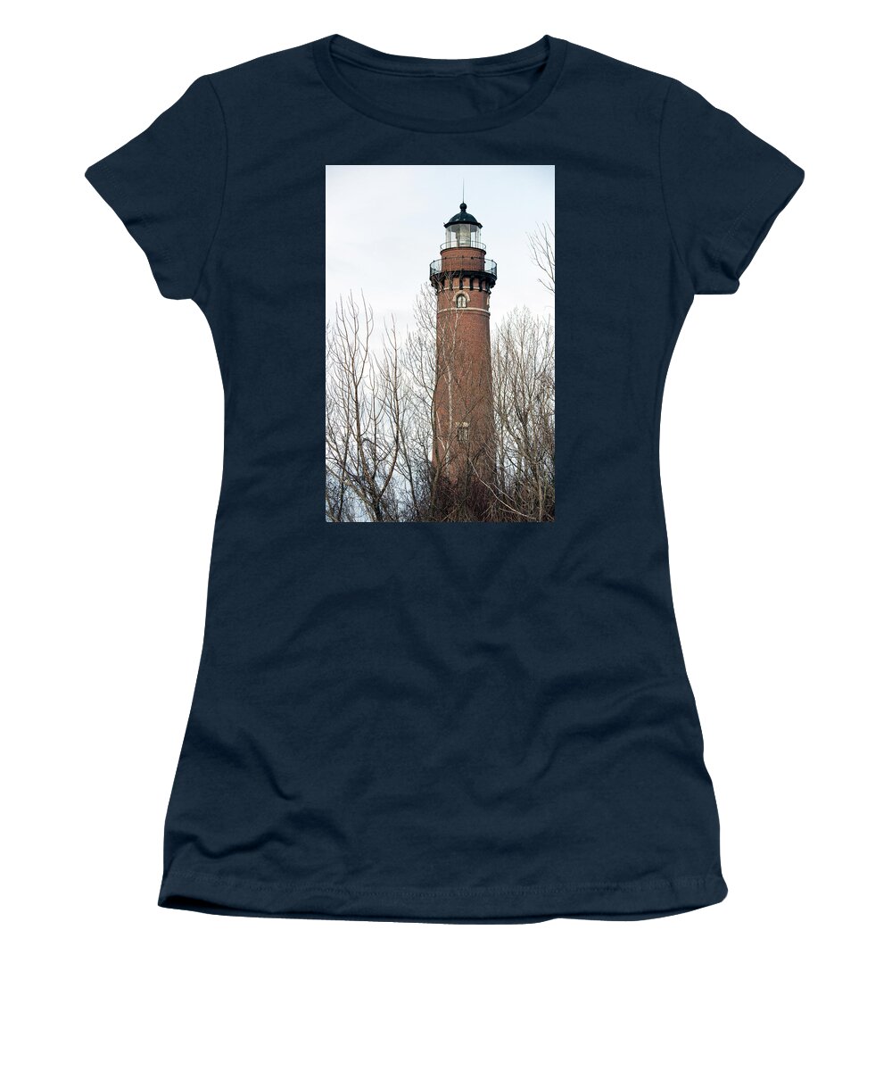 Ice Women's T-Shirt featuring the photograph Little Sable by Joseph Yarbrough