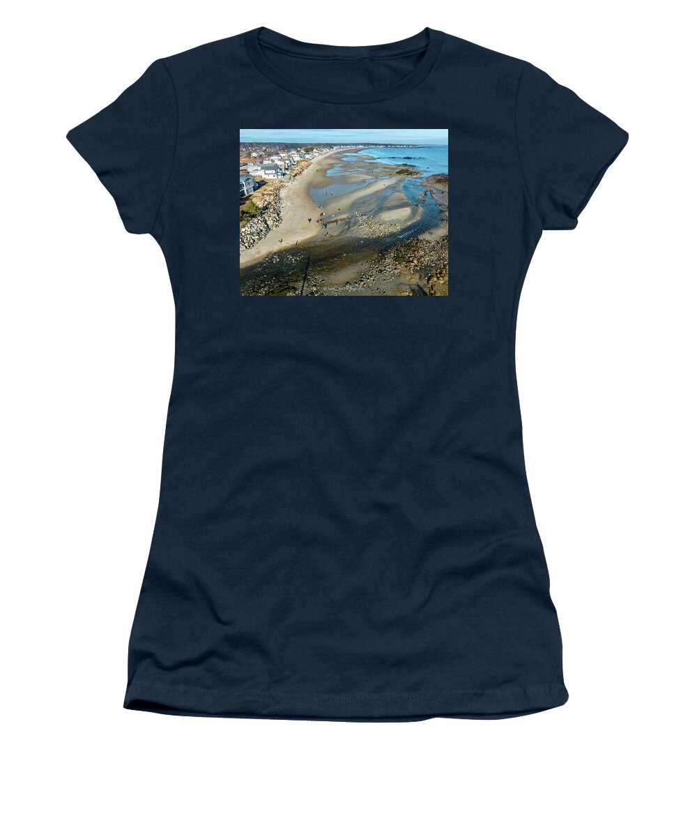  Women's T-Shirt featuring the photograph Lizzie Carr remnants by John Gisis