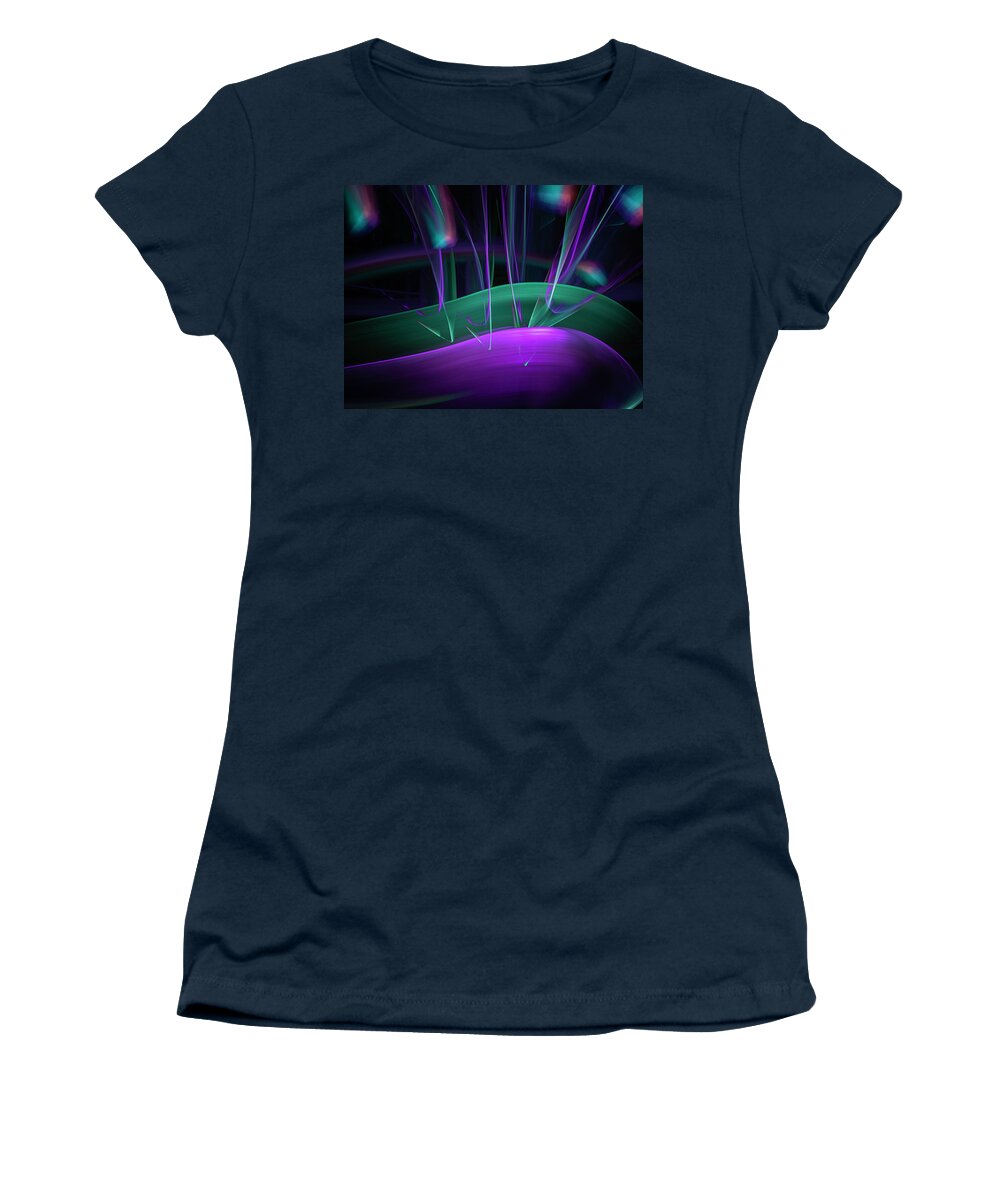 Light Painting Women's T-Shirt featuring the photograph Lp 02 by Fred LeBlanc