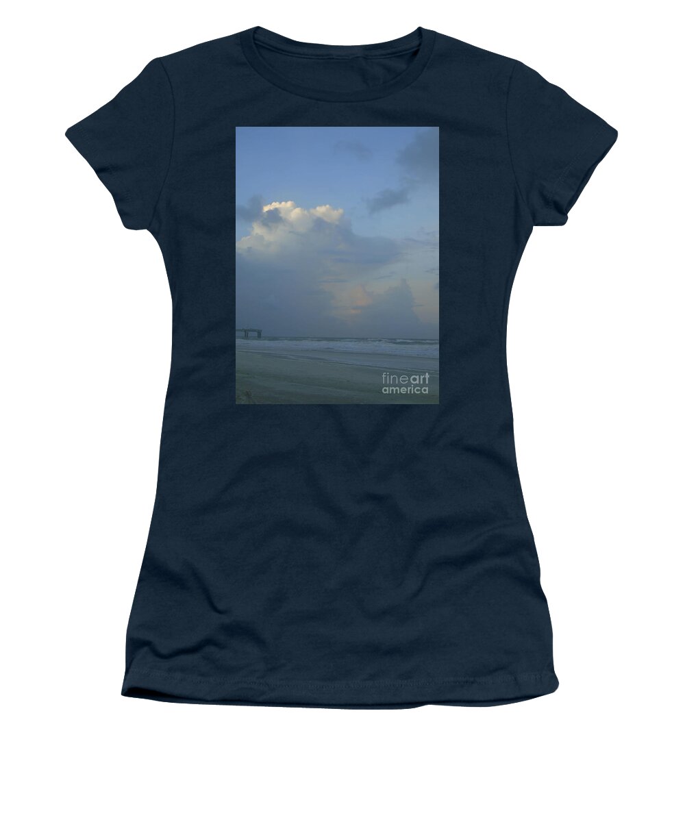 St Augustine Women's T-Shirt featuring the photograph Misty Morning by D Hackett