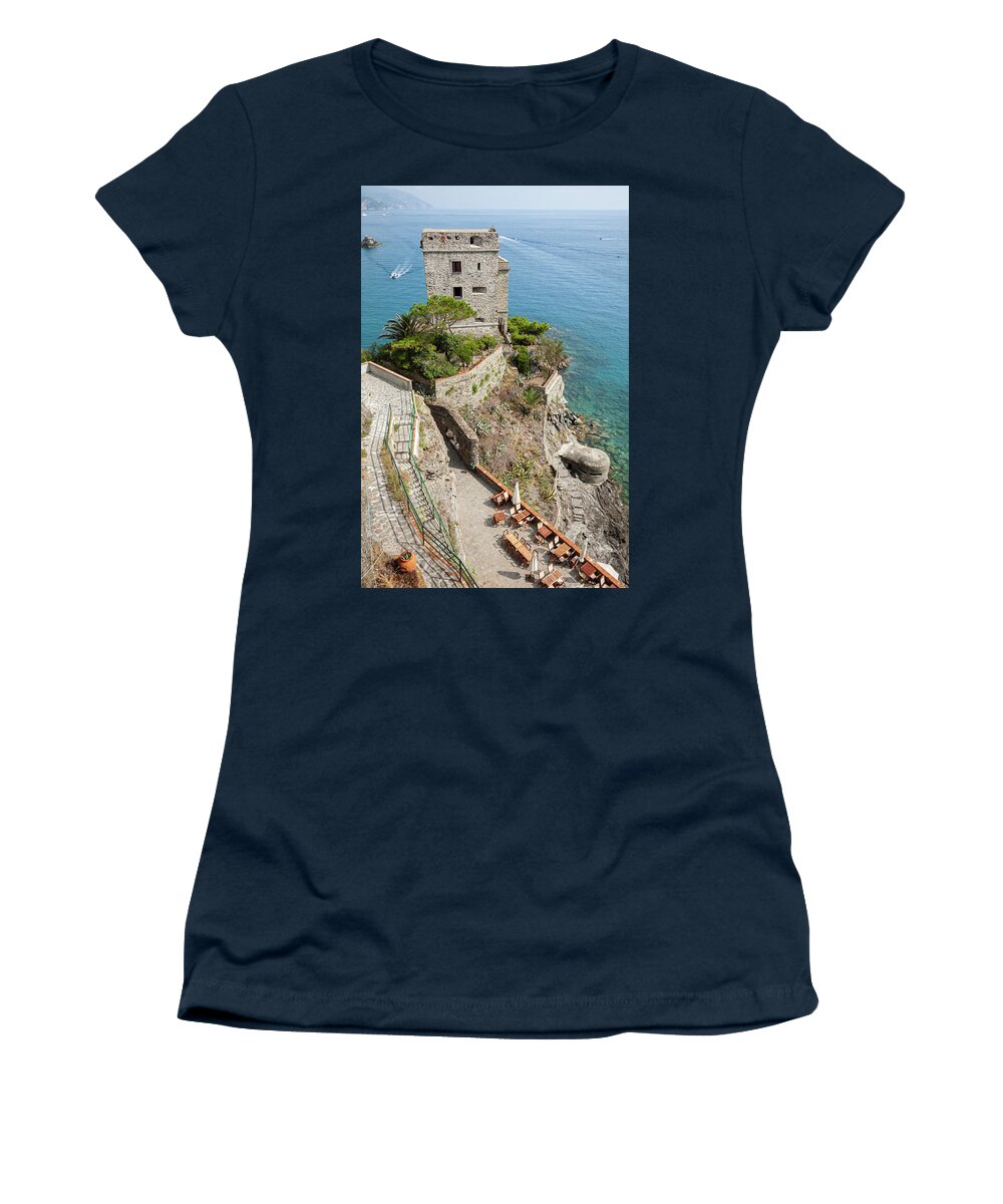 Travel Women's T-Shirt featuring the photograph Monterosso al Mar by Ian Middleton