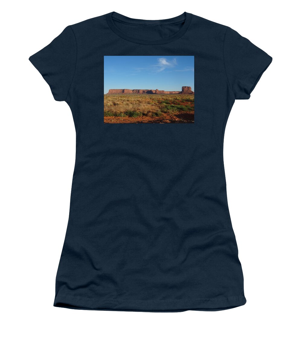Monument Valley Women's T-Shirt featuring the photograph Monument Valley by Joelle Philibert