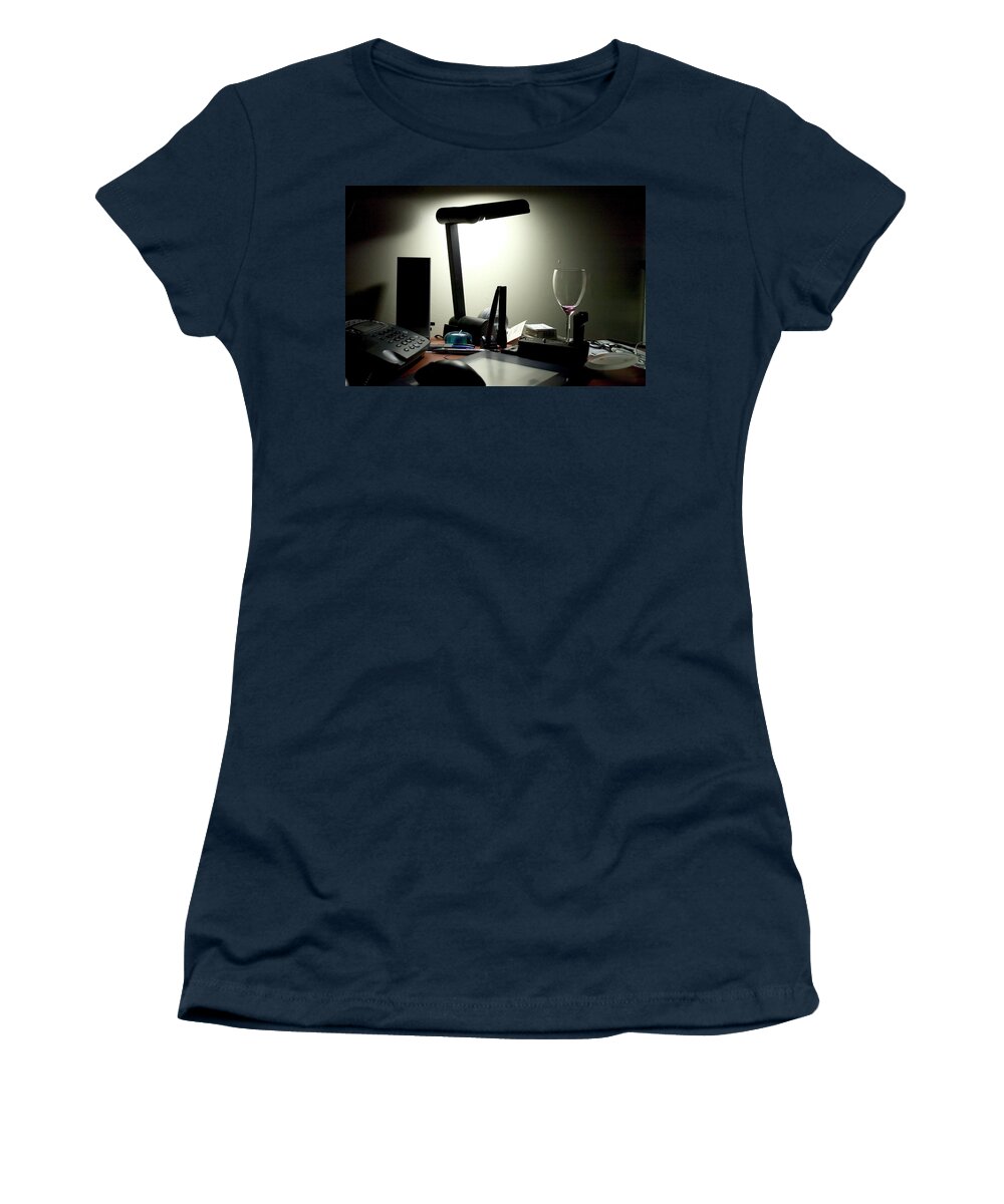 Office Women's T-Shirt featuring the photograph My Office by Jim Whitley