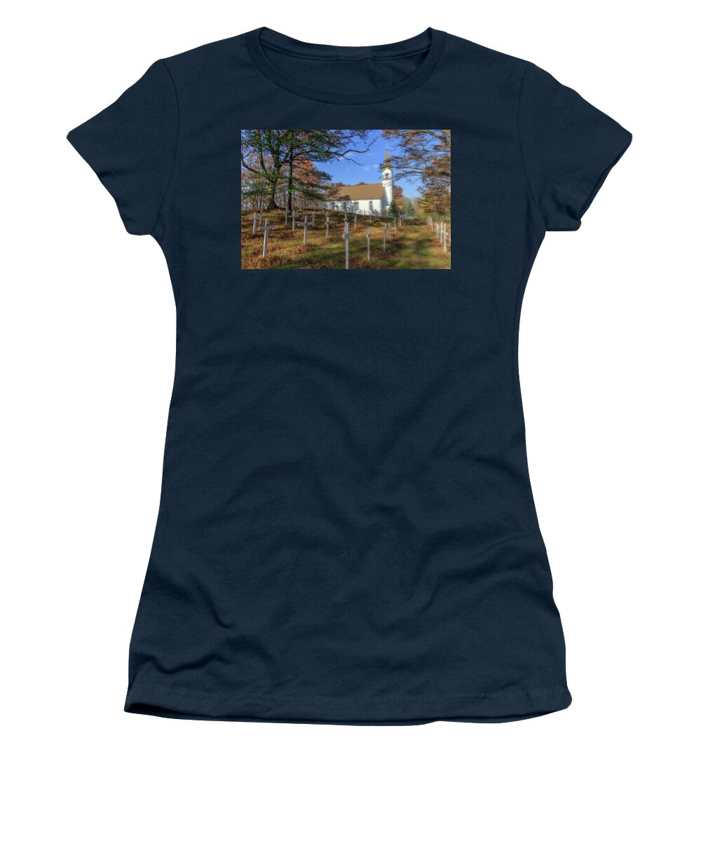 Achitecture Women's T-Shirt featuring the photograph Native American Burial Ground by Robert Carter