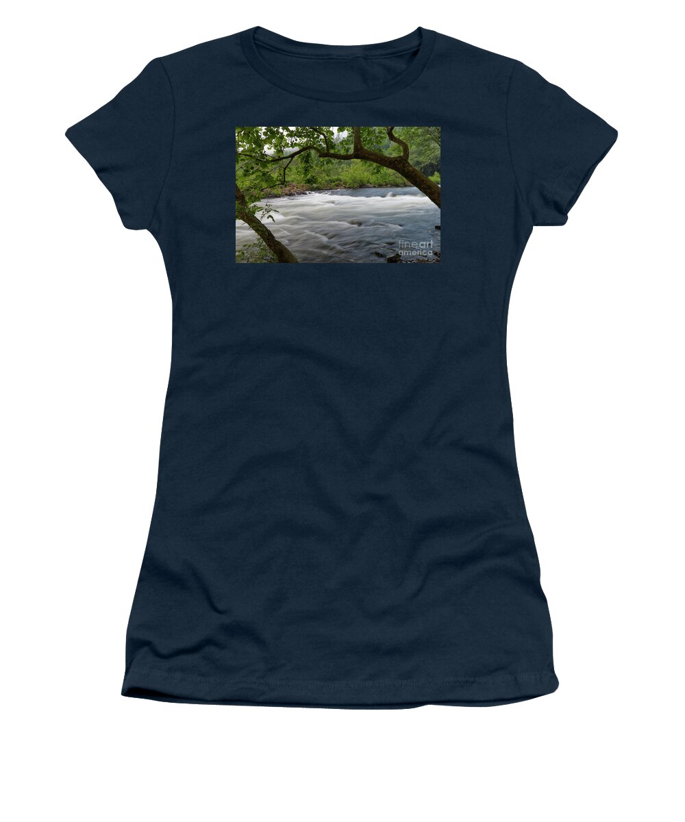 Nemo Rapids Women's T-Shirt featuring the photograph Nemo Rapids 12 by Phil Perkins