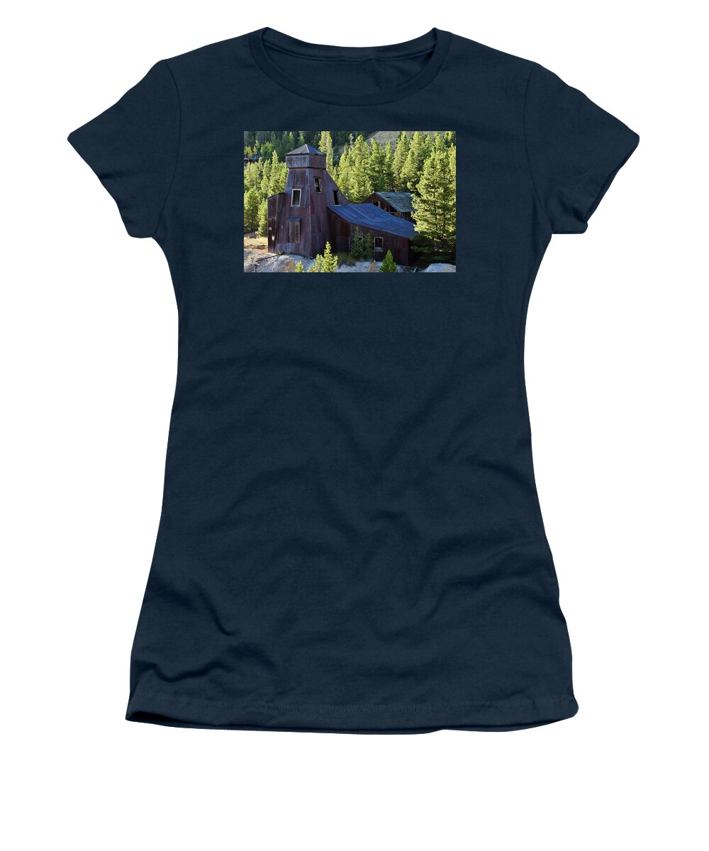 Nevadaville Women's T-Shirt featuring the photograph Nevadaville Mine by Kyle Hanson