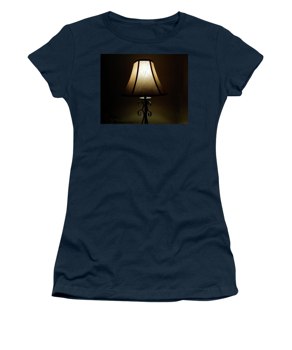 Light Women's T-Shirt featuring the photograph Night Light by Andrew Lawrence