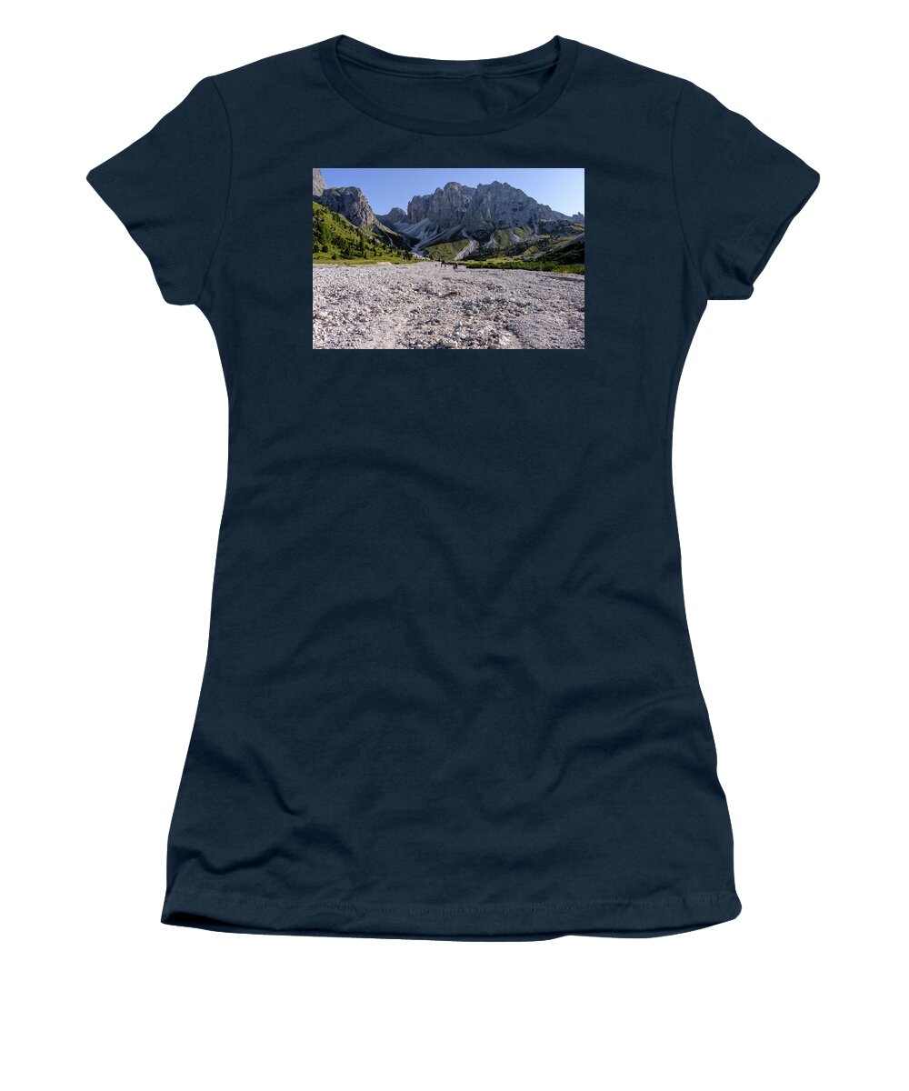 Italy Women's T-Shirt featuring the photograph Odle #1 by Alberto Zanoni