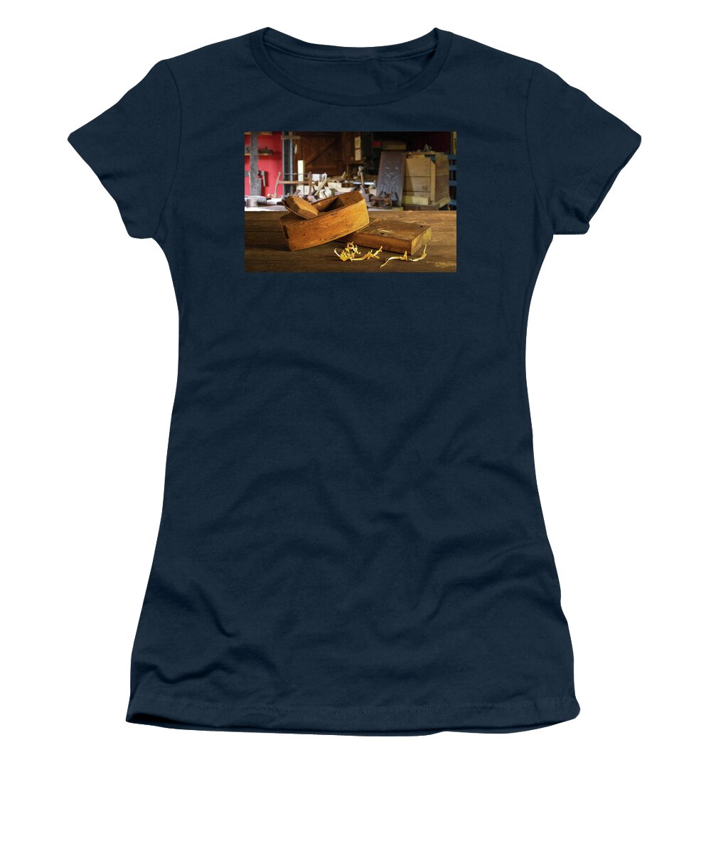 Plane Women's T-Shirt featuring the photograph Old plane by Average Images