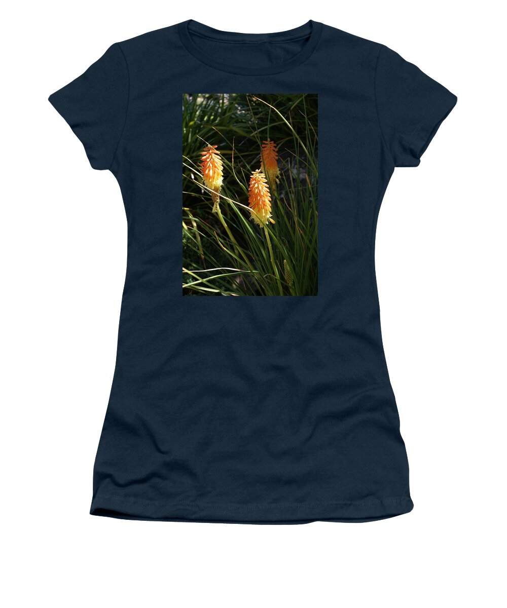  Women's T-Shirt featuring the photograph Orange Delight by Heather E Harman