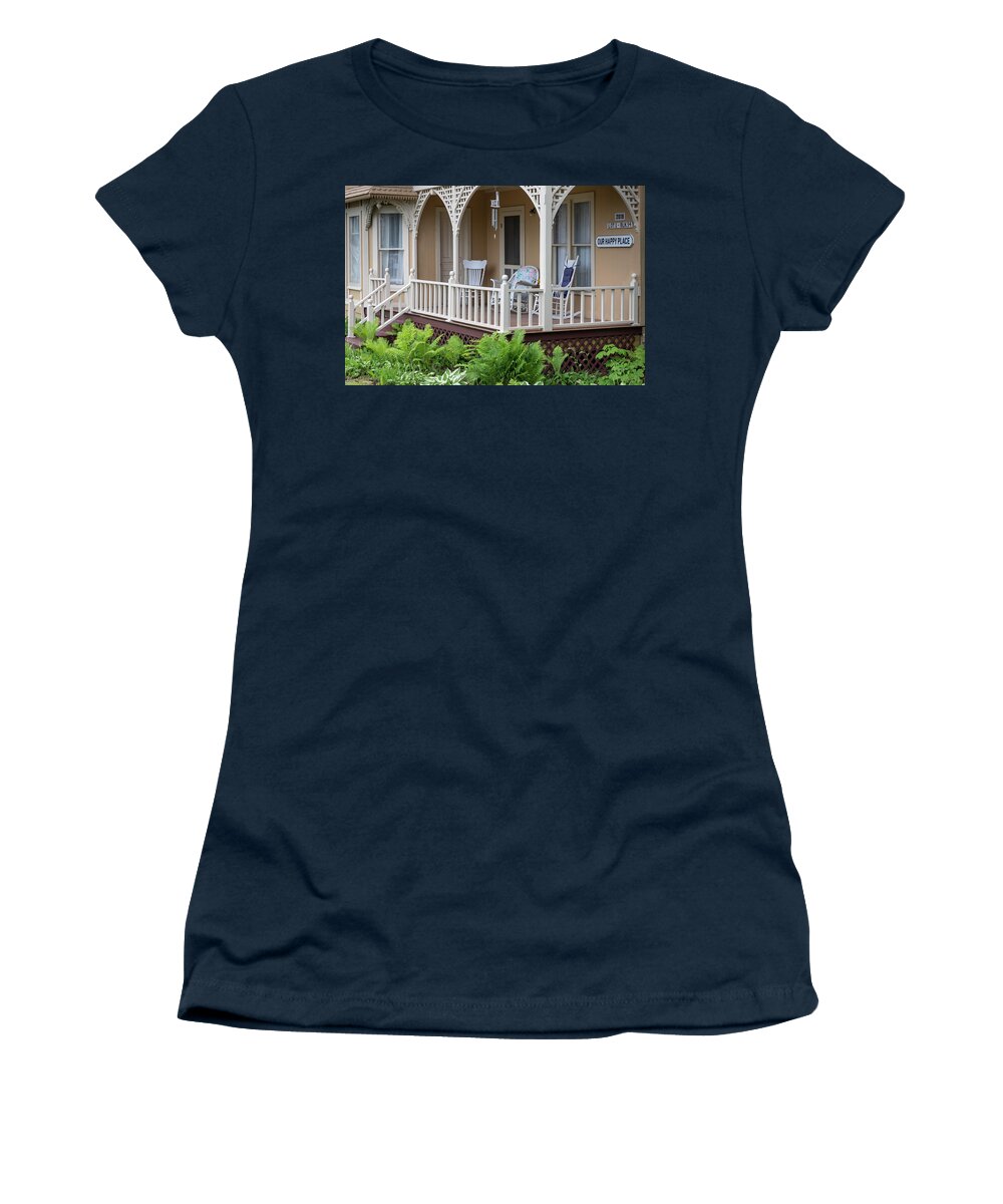 Bay View Women's T-Shirt featuring the photograph Our Happy Place by Robert Carter