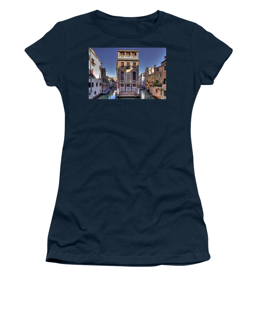 Italy Women's T-Shirt featuring the photograph Palazzo Tetta - Venice - Italy by Paolo Signorini
