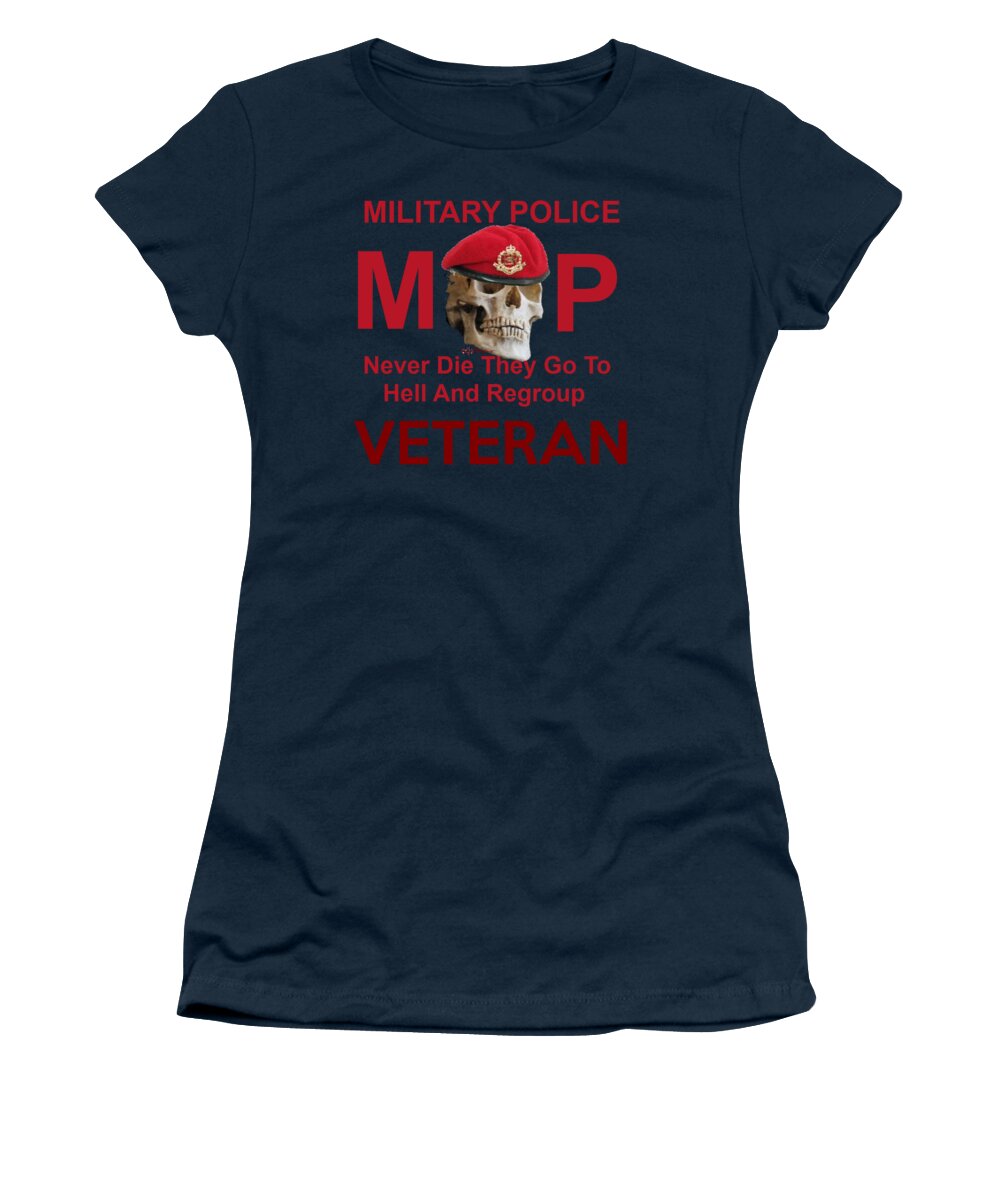 Military Police Women's T-Shirt featuring the digital art Palliser by John