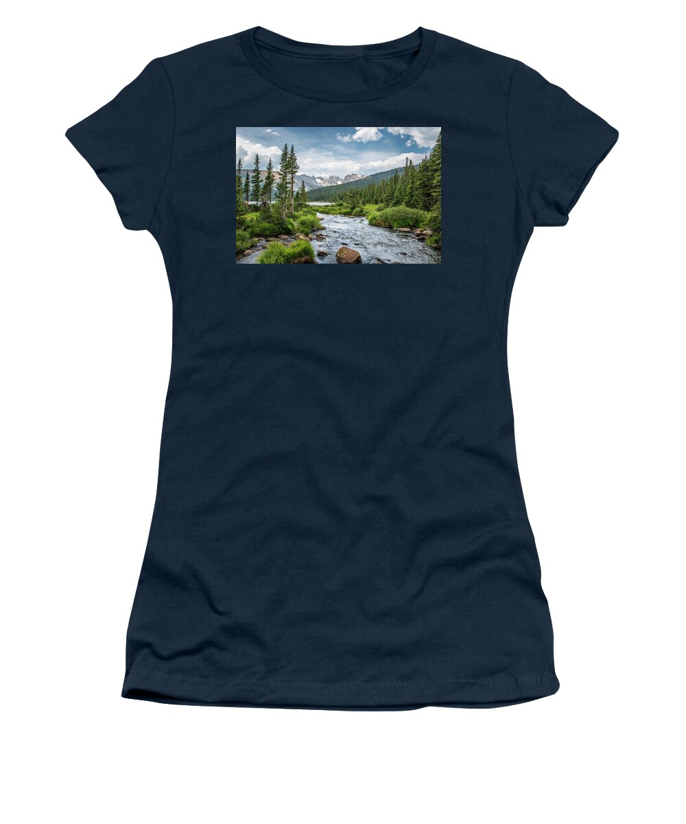 Colorado Women's T-Shirt featuring the photograph Paradise in the Rockies by Michael Smith