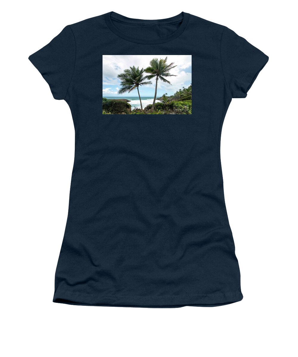 Cerro Gordo Women's T-Shirt featuring the photograph Parque nacional Cerro Gordo, Puerto Rico by Beachtown Views
