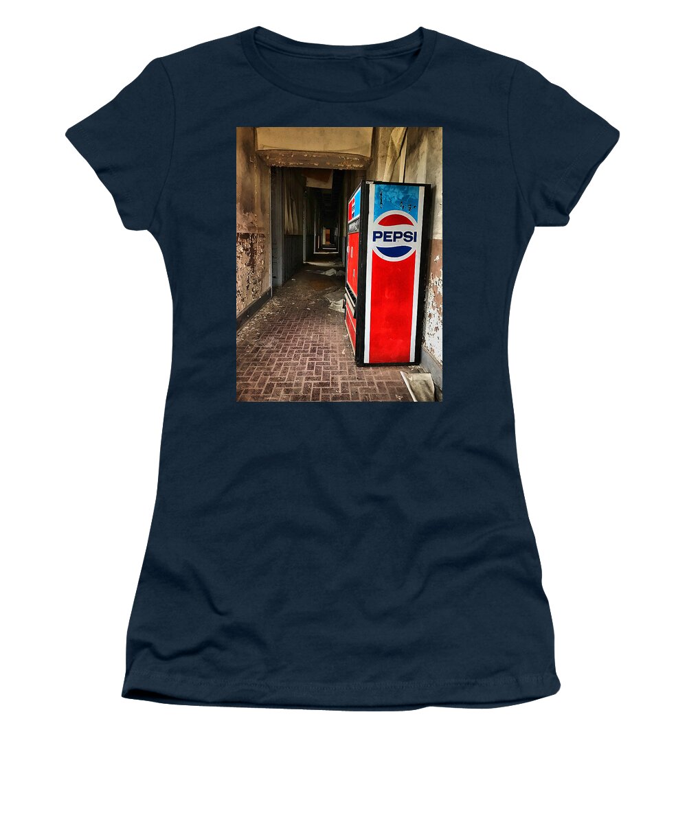  Women's T-Shirt featuring the photograph Pepsi by Stephen Dorton
