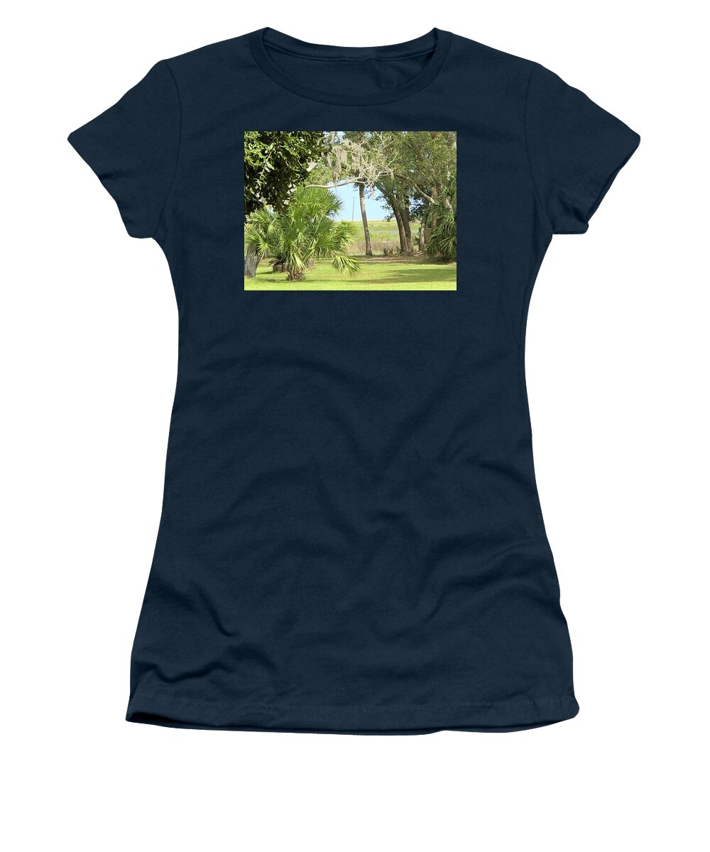 Landscape Women's T-Shirt featuring the photograph Archway by Catherine Wilson