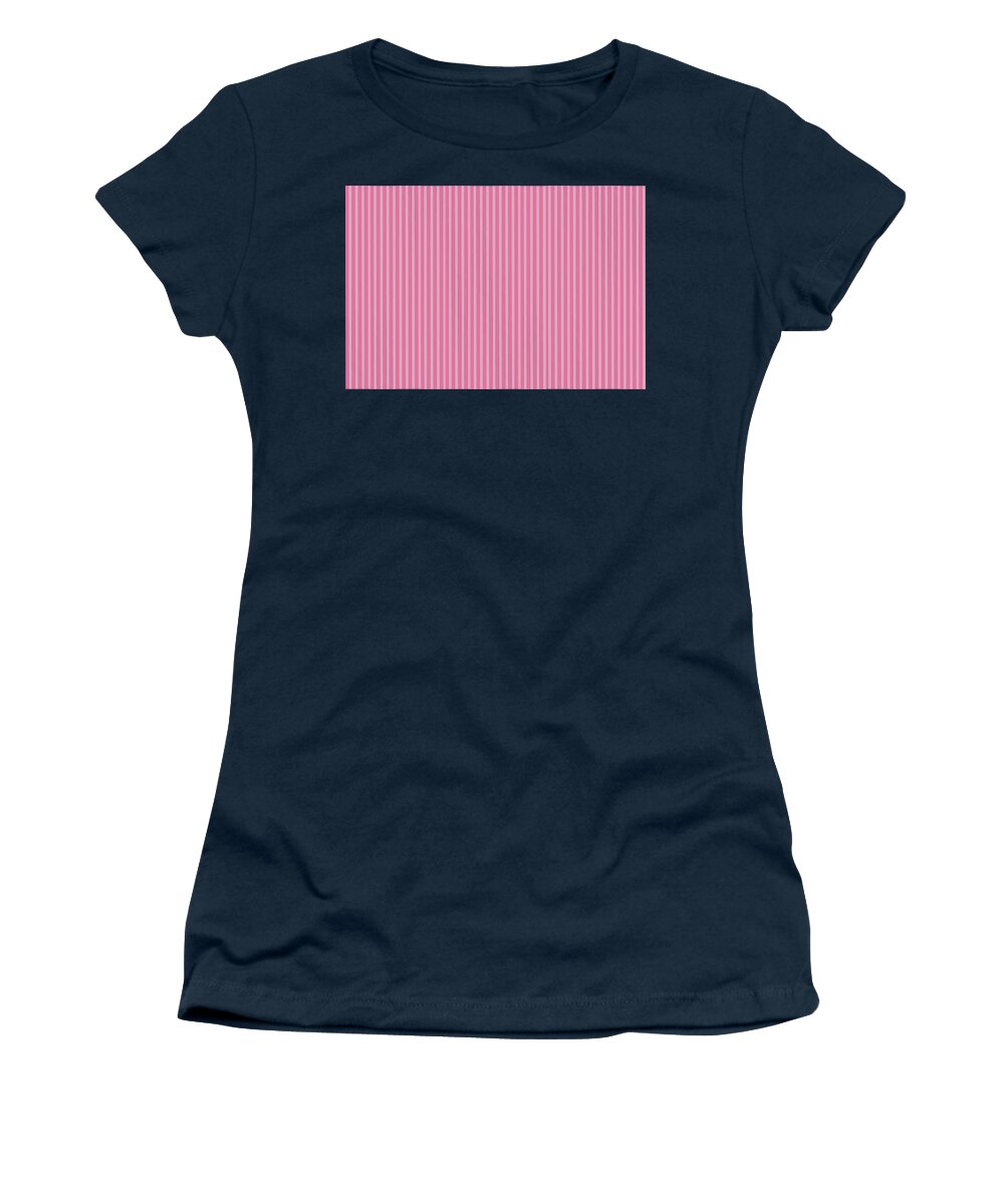 Background Women's T-Shirt featuring the photograph Pink stripes by Amanda Mohler