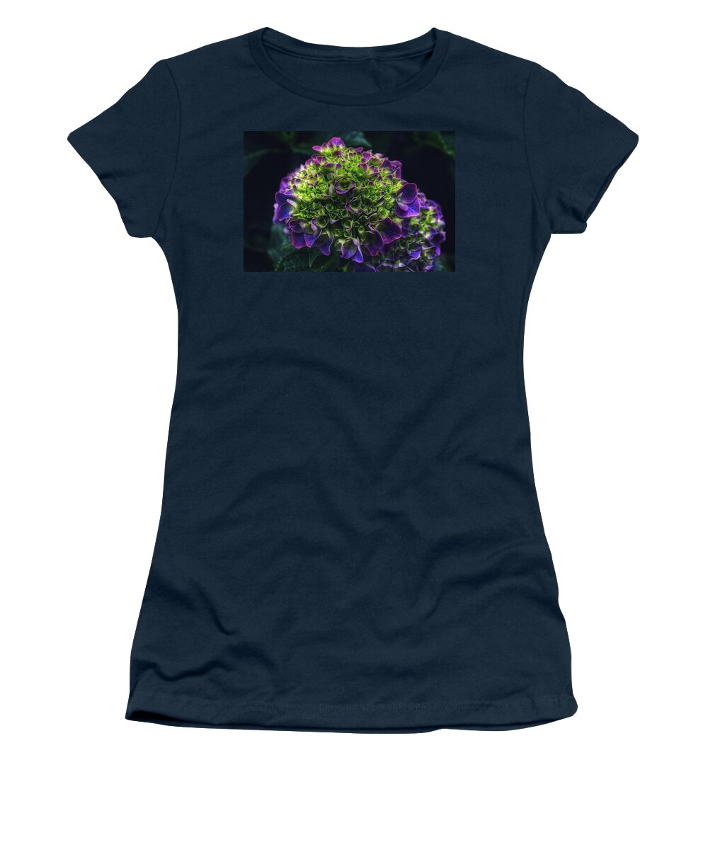 Photo Women's T-Shirt featuring the photograph Purple Crown by Evan Foster