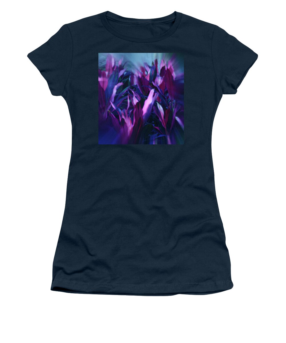 Purple Women's T-Shirt featuring the photograph Purple Haze by Wayne King